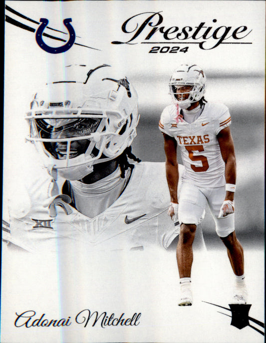 2024 Panini Prestige #325 Adonai Mitchell Rookie Rookie