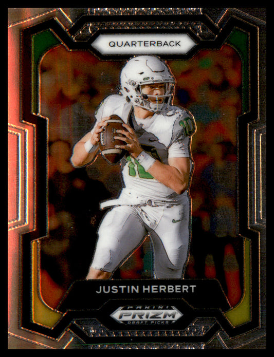 2024 Panini Prizm Draft Picks #69 Justin Herbert