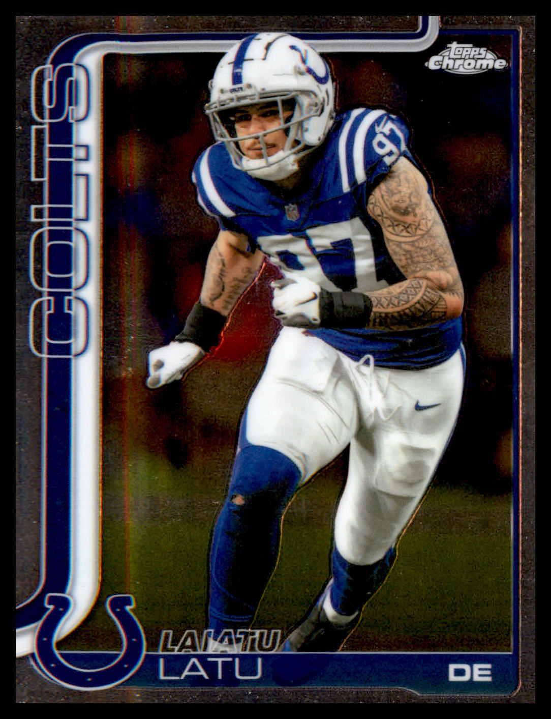 2025 Topps Chrome #128 Laiatu Latu