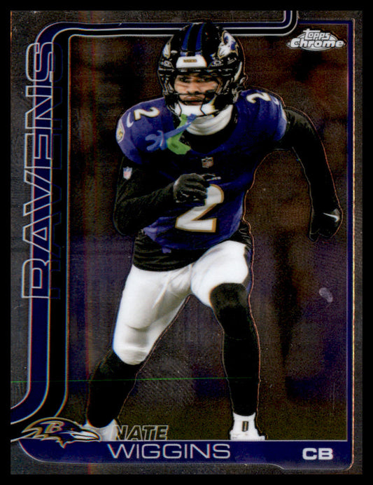 2025 Topps Chrome #28 Nate Wiggins