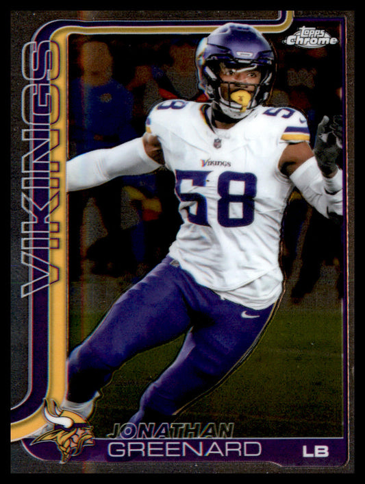 2025 Topps Chrome #197 Jonathan Greenard