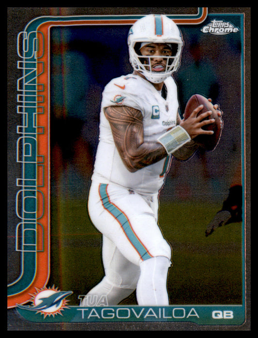 2025 Topps Chrome #187 Tua Tagovailoa