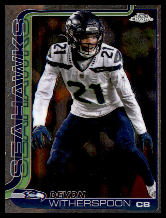 2025 Topps Chrome #277 Devon Witherspoon