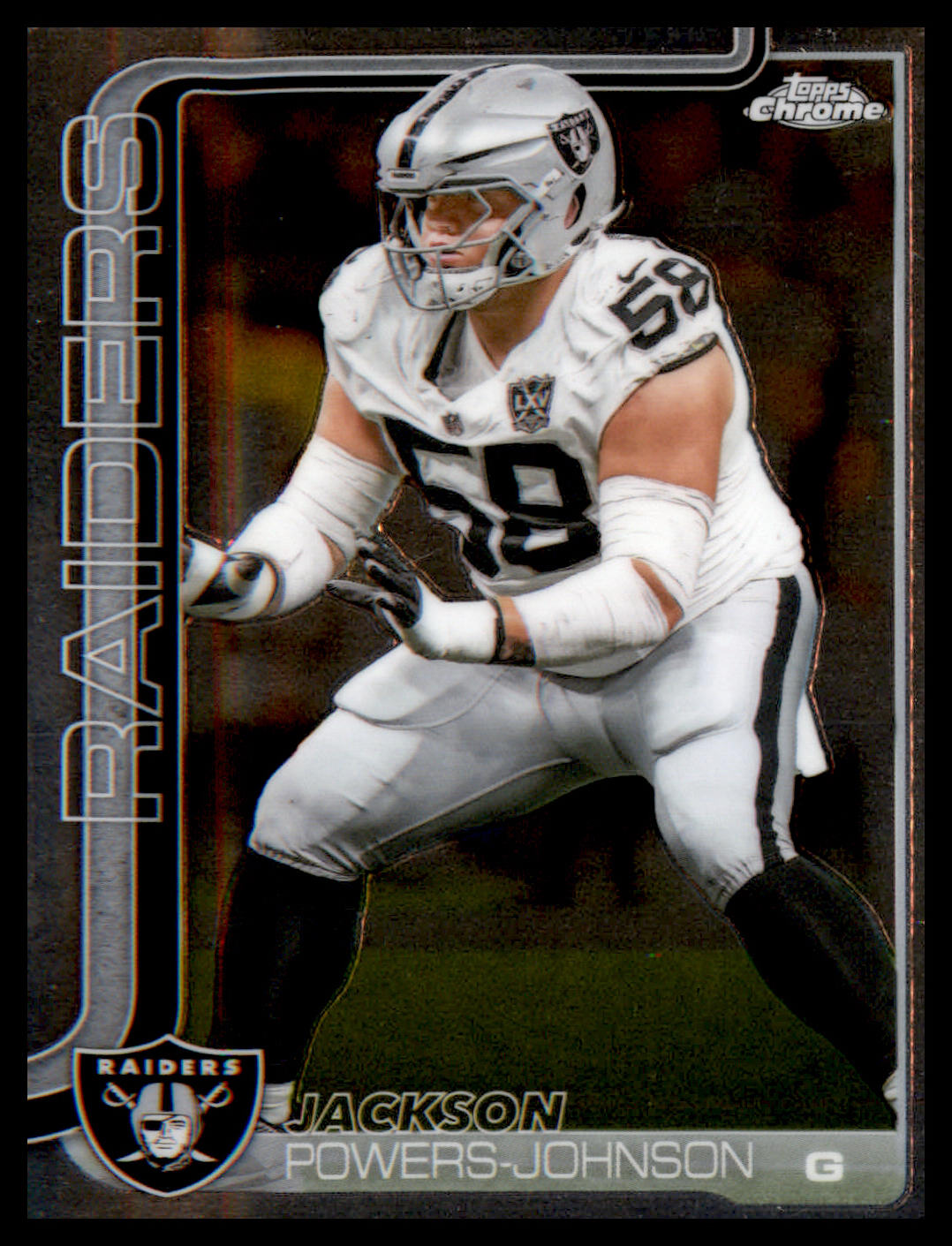 2025 Topps Chrome #177 Jackson Powers-Johnson