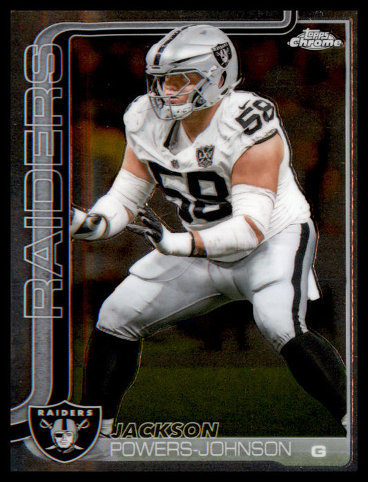 2025 Topps Chrome #177 Jackson Powers-Johnson