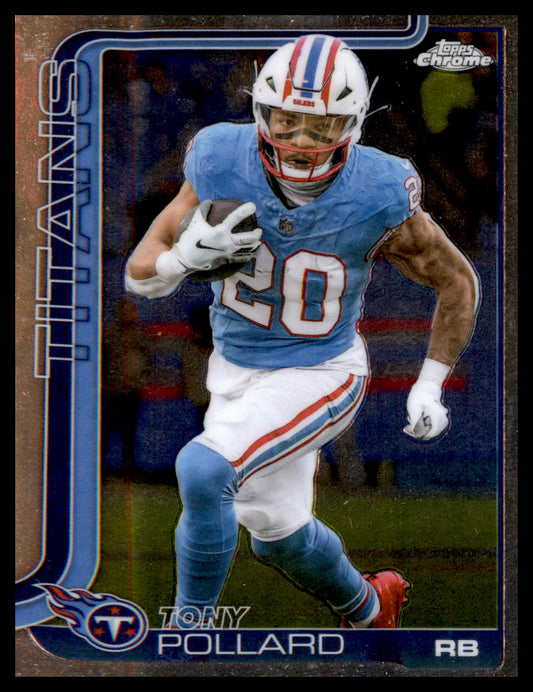2025 Topps Chrome #290 Tony Pollard
