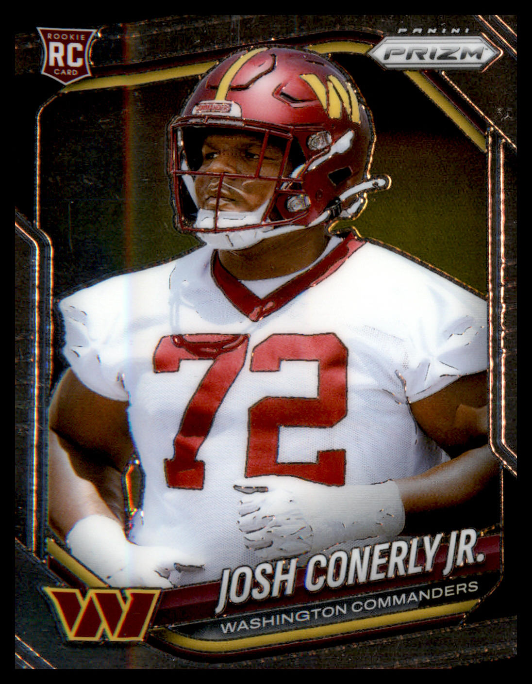 2025 Panini Prizm #382 Josh Conerly Jr. Rookie Rookie