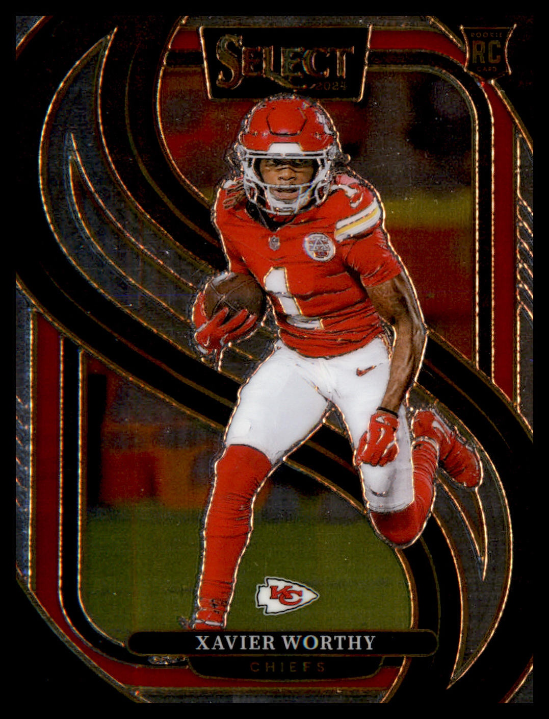 2024 Panini Select #119 Xavier Worthy Rookie Rookie