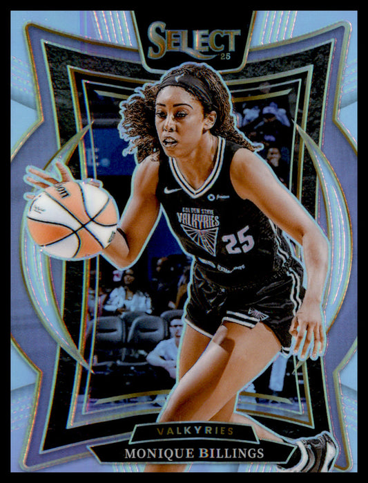 2025 Panini Select WNBA Silver Prizms #33 Monique Billings