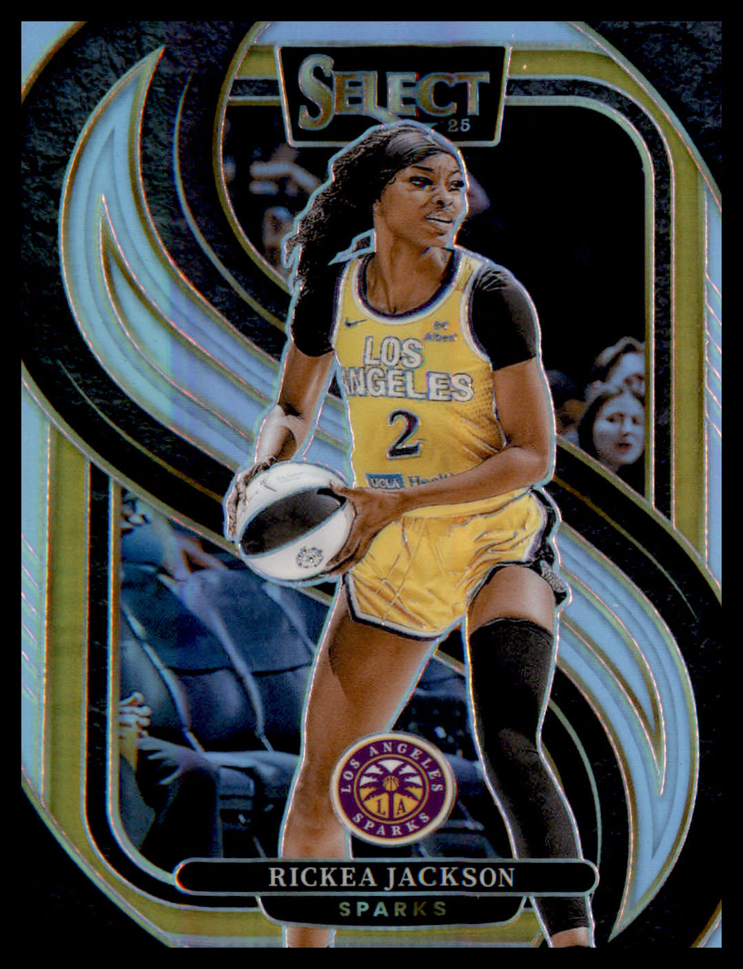 2025 Panini Select WNBA Premier Level Silver Prizms #190 Rickea Jackson