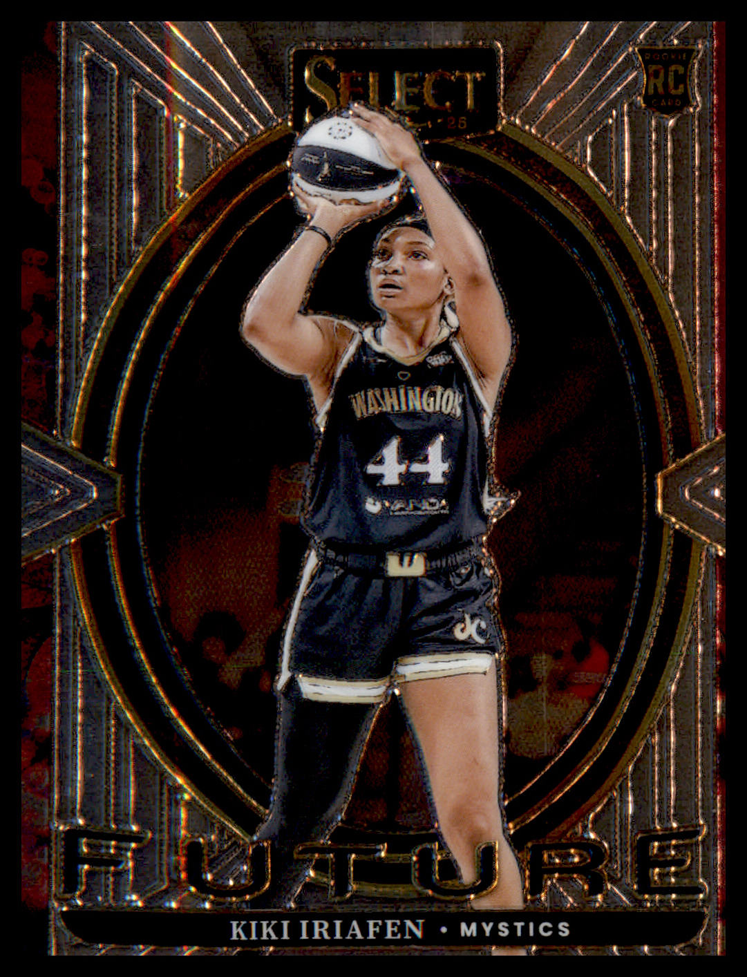 2025 Panini Select WNBA Select Future #23 Kiki Iriafen