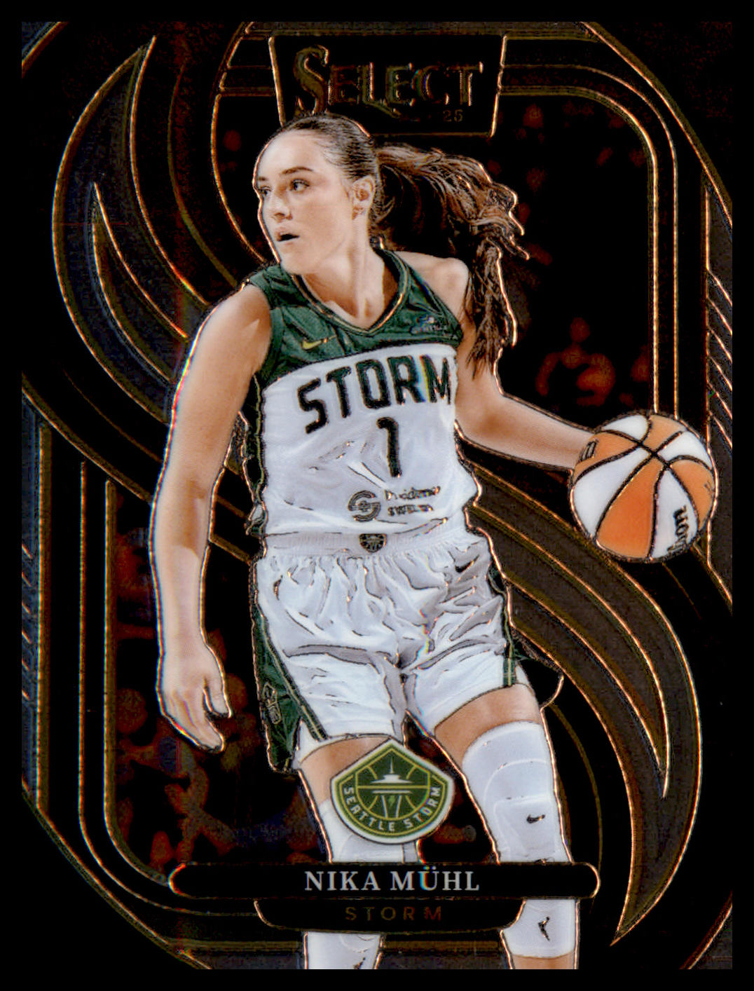 2025 Panini Select WNBA #178 Nika Muhl