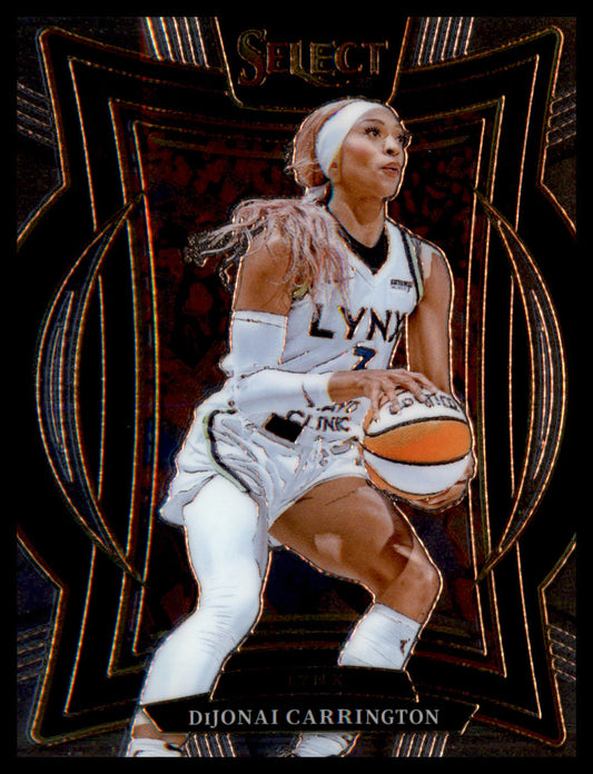 2025 Panini Select WNBA #68 DiJonai Carrington