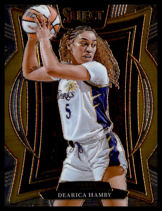 2025 Panini Select WNBA #10 Dearica Hamby