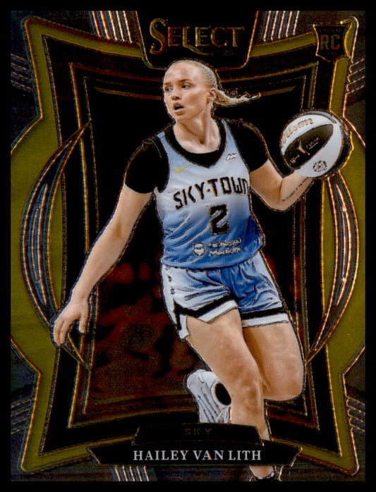 2025 Panini Select WNBA #30 Hailey Van Lith Rookie Rookie