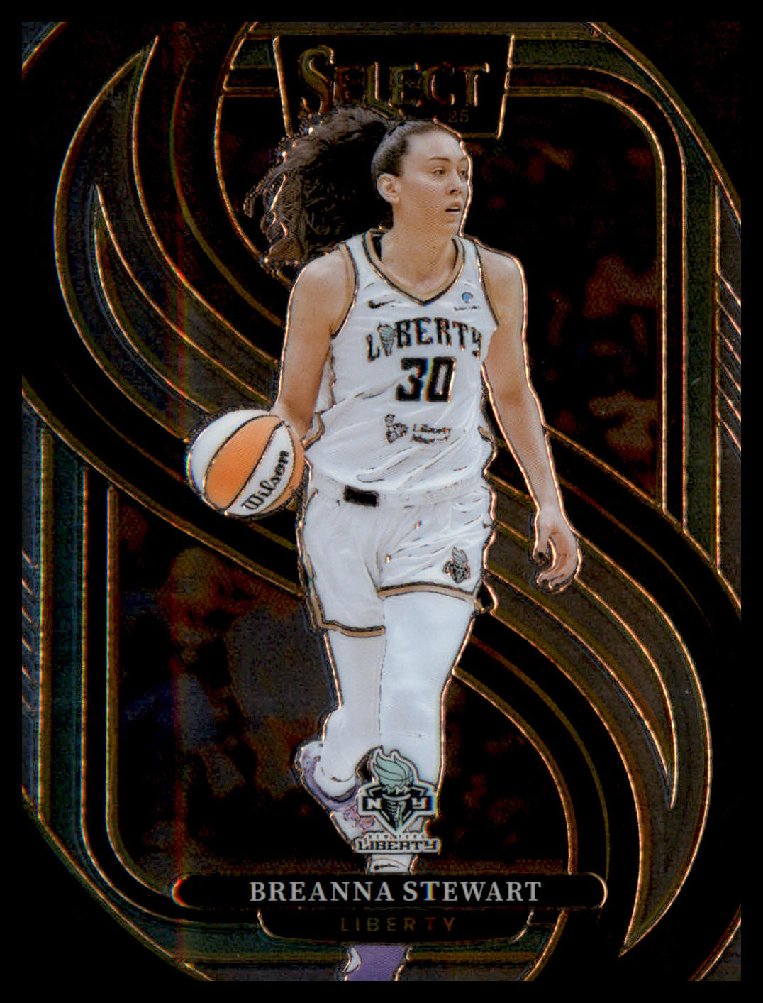 2025 Panini Select WNBA #163 Breanna Stewart
