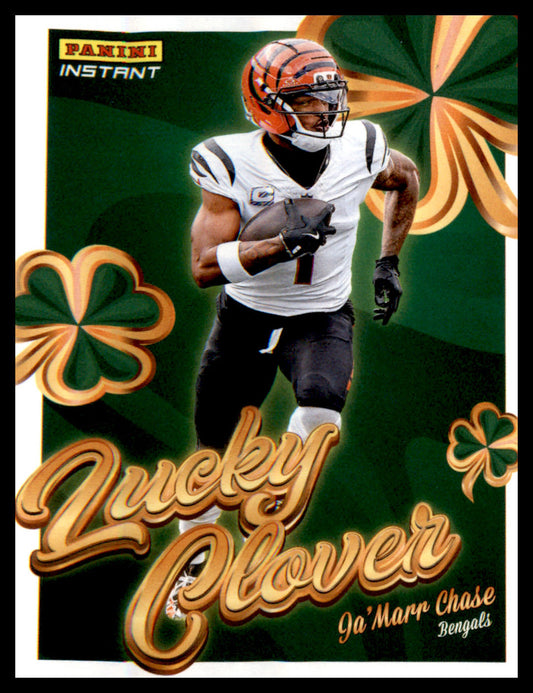 2025 Panini Instant Lucky Clover #8 Ja'Marr Chase