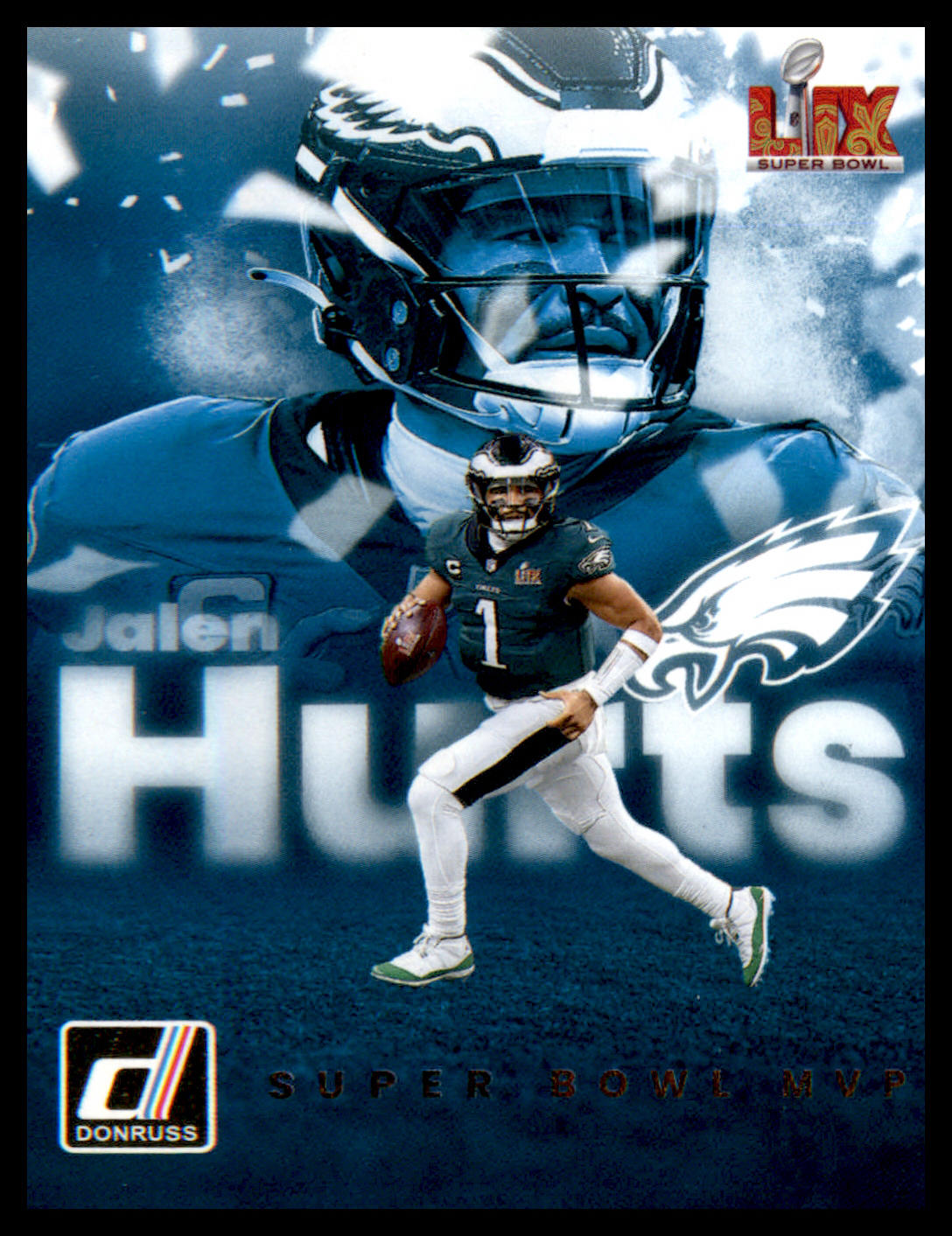 2025 Donruss Super Bowl MVP #1 Jalen Hurts