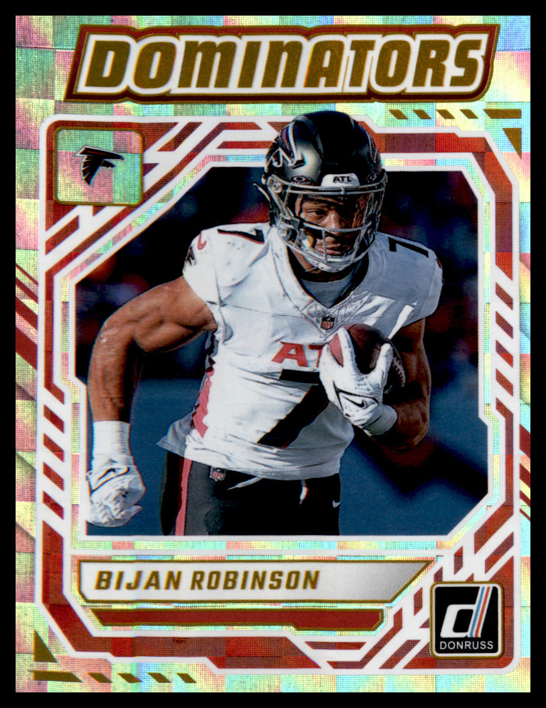 2025 Donruss Dominators #DOM-BRN Bijan Robinson