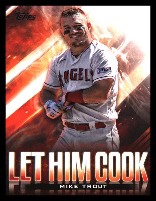 2024 Topps Update Let Him Cook #LHC-2 Mike Trout