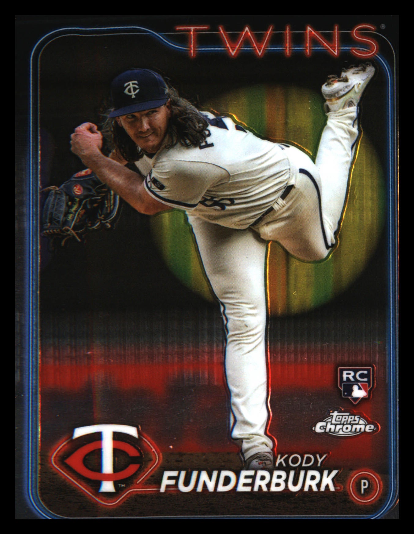 2024 Topps Chrome #297 Kody Funderburk Rookie Rookie