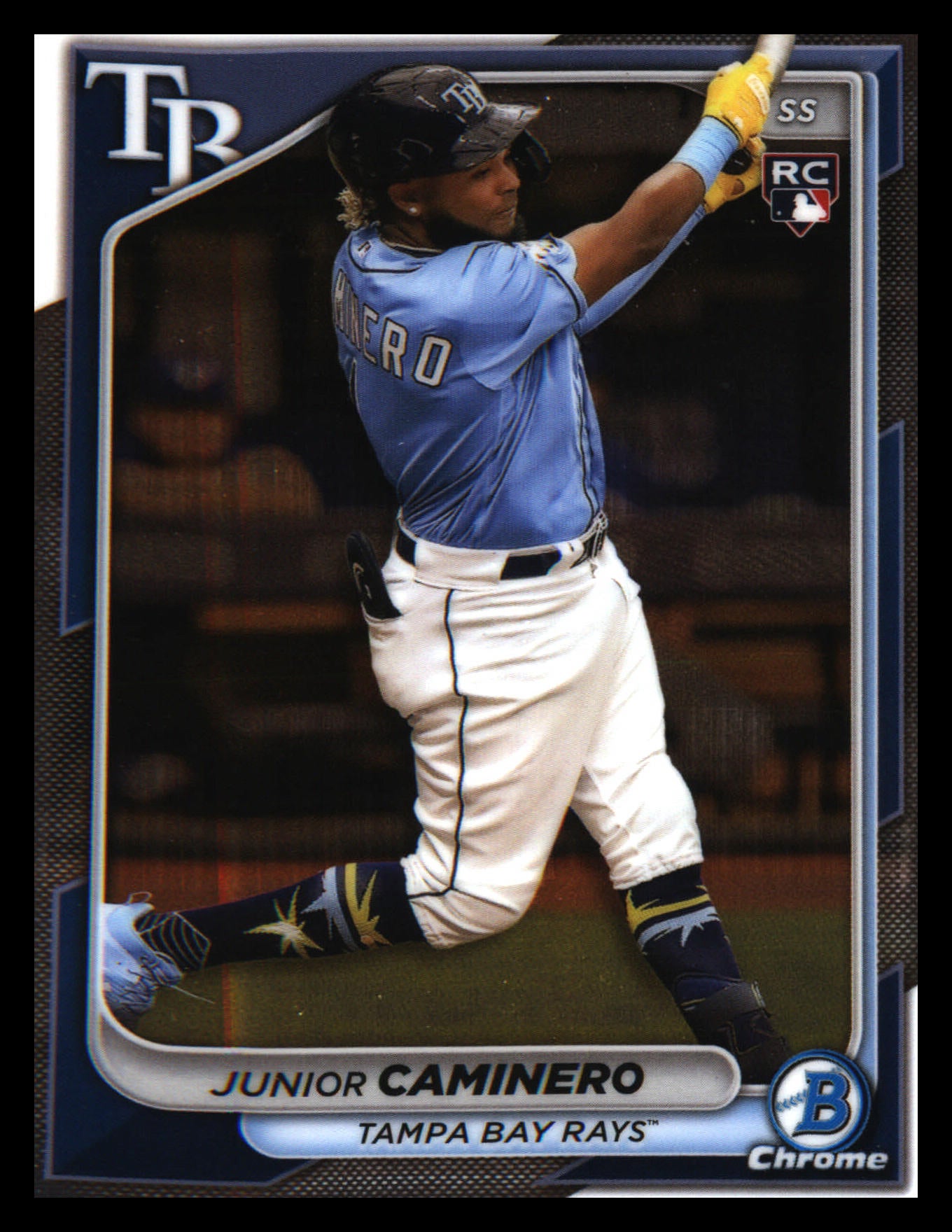 2024 Bowman Chrome #56 Junior Caminero Rookie Rookie