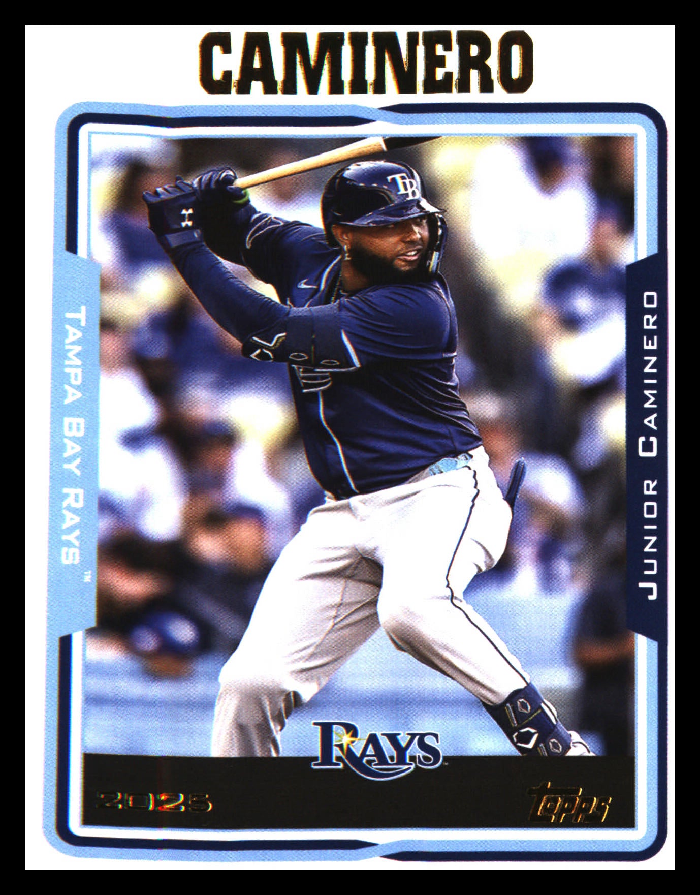 2025 Topps Archives Pink Foilboard #293 Junior Caminero