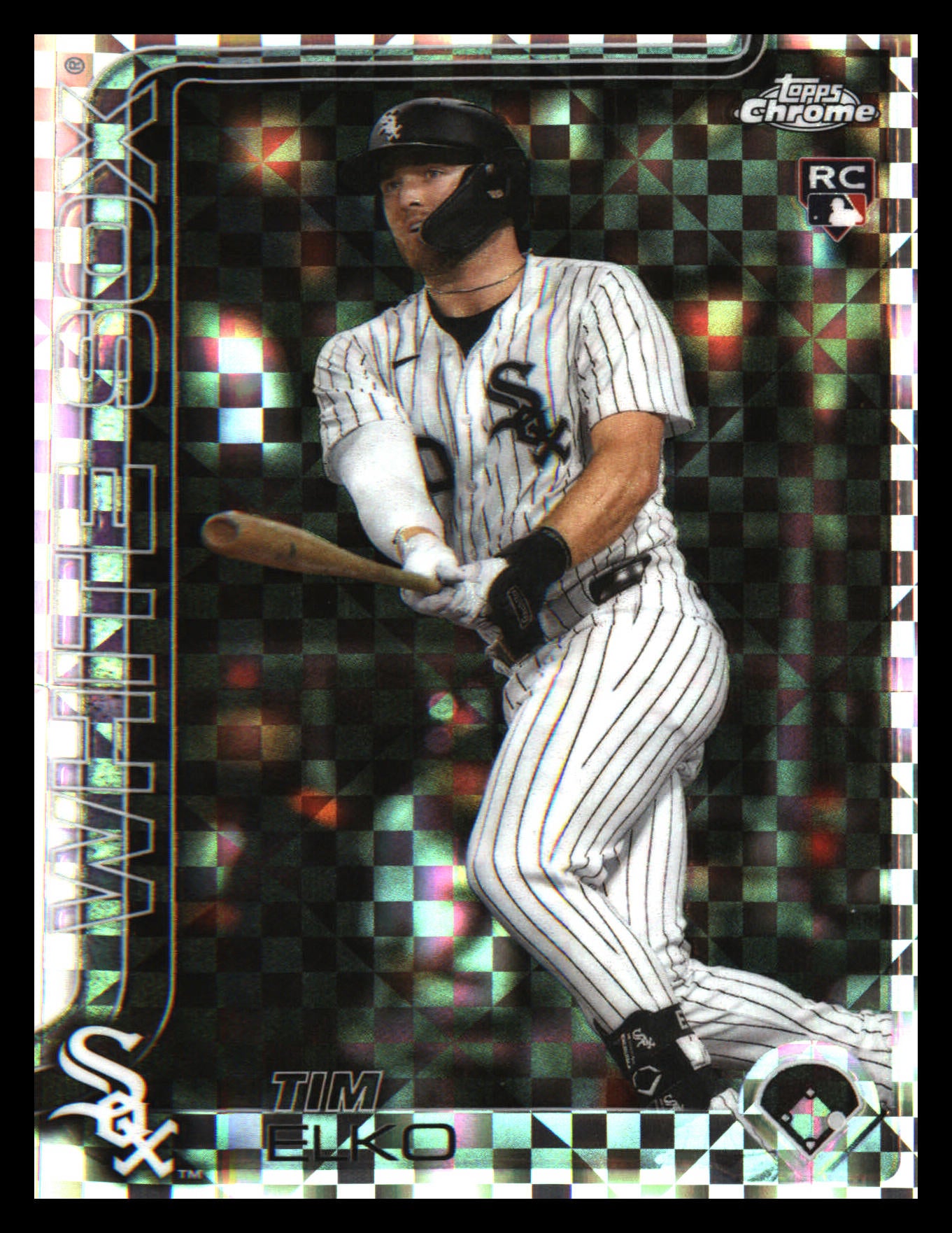2025 Topps Chrome Update X-Fractors #USC79 Tim Elko Rookie Rookie