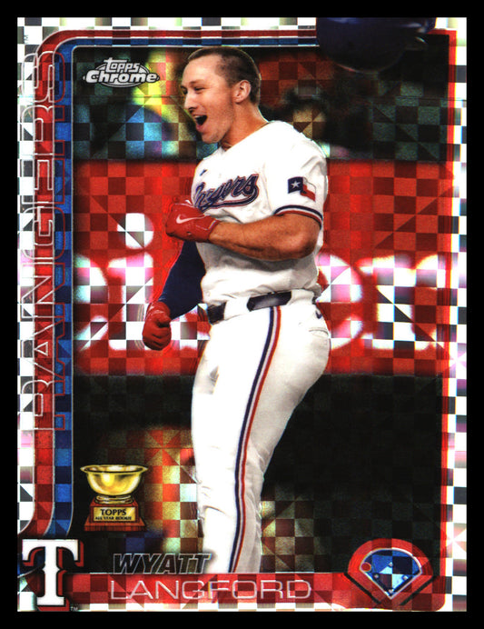 2025 Topps Chrome X-Fractors #68 Wyatt Langford