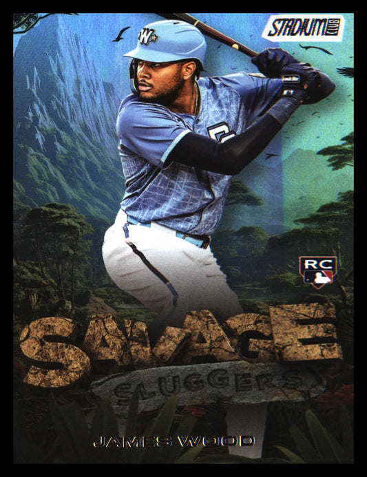2025 Stadium Club Savage Sluggers #SS-20 James Wood