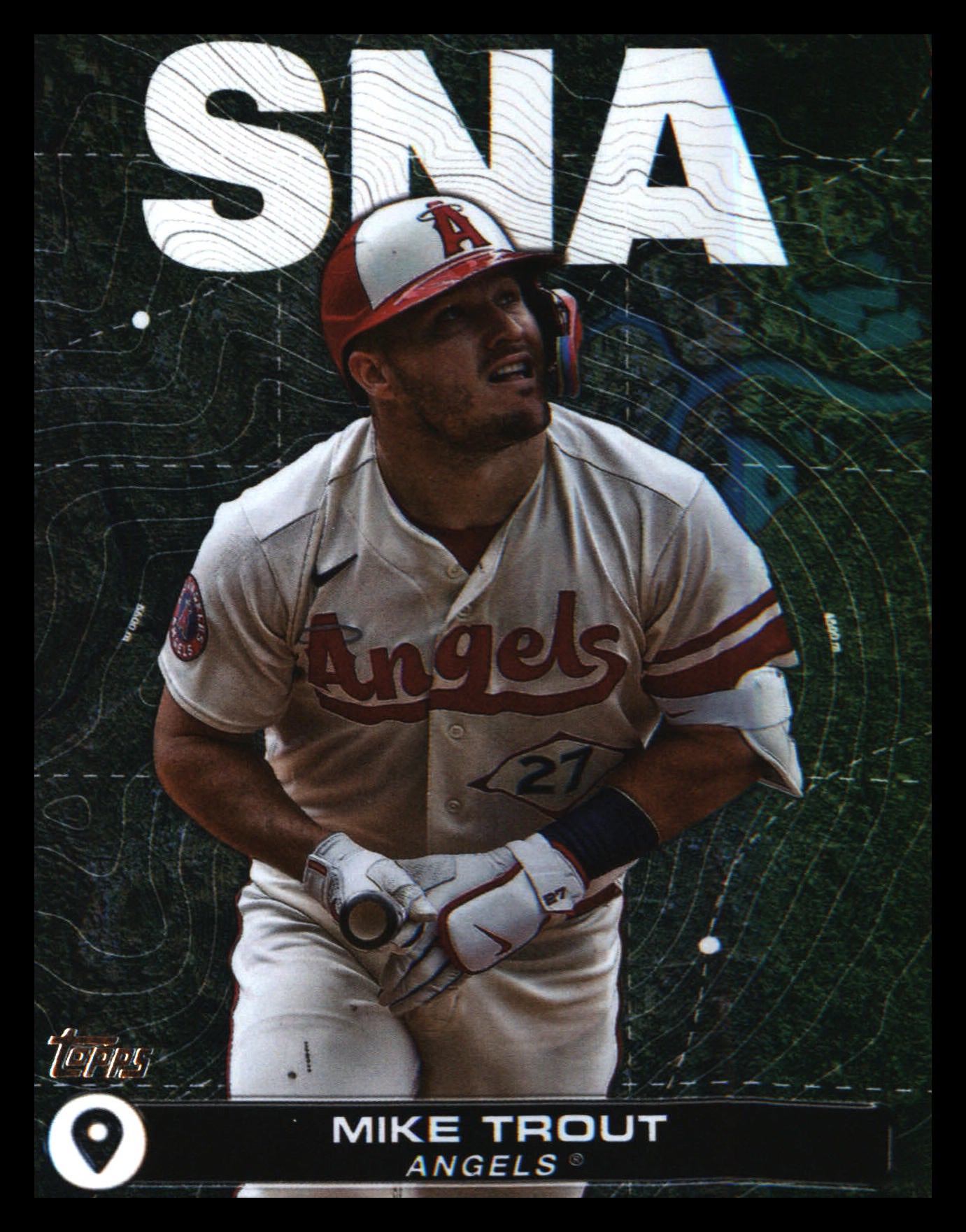 2024 Topps City to City #CTC-2 Mike Trout