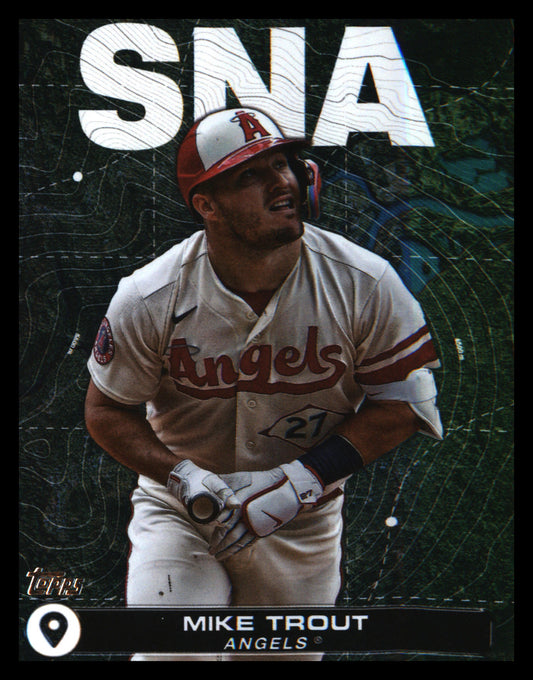 2024 Topps City to City #CTC-2 Mike Trout