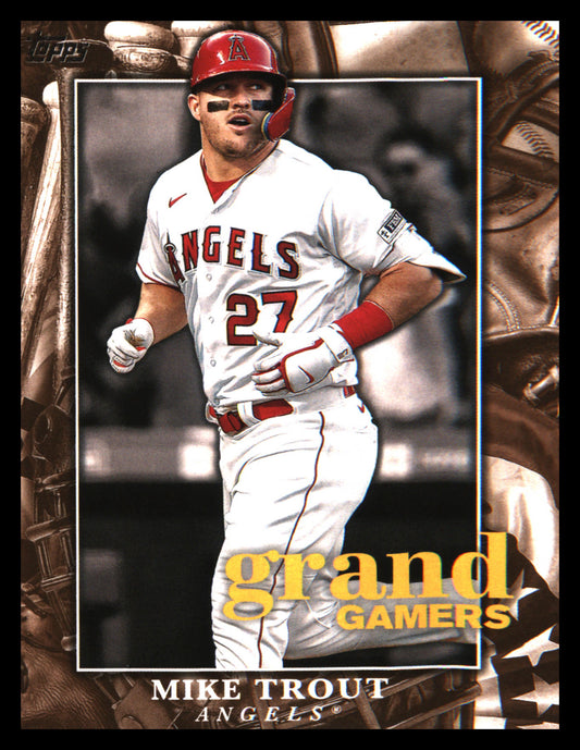 2024 Topps Grand Gamers #GOG-20 Mike Trout
