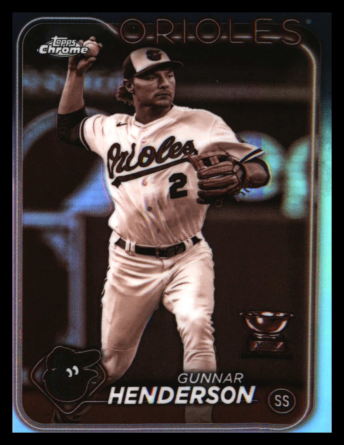 2024 Topps Chrome Sepia Refractors #36 Gunnar Henderson
