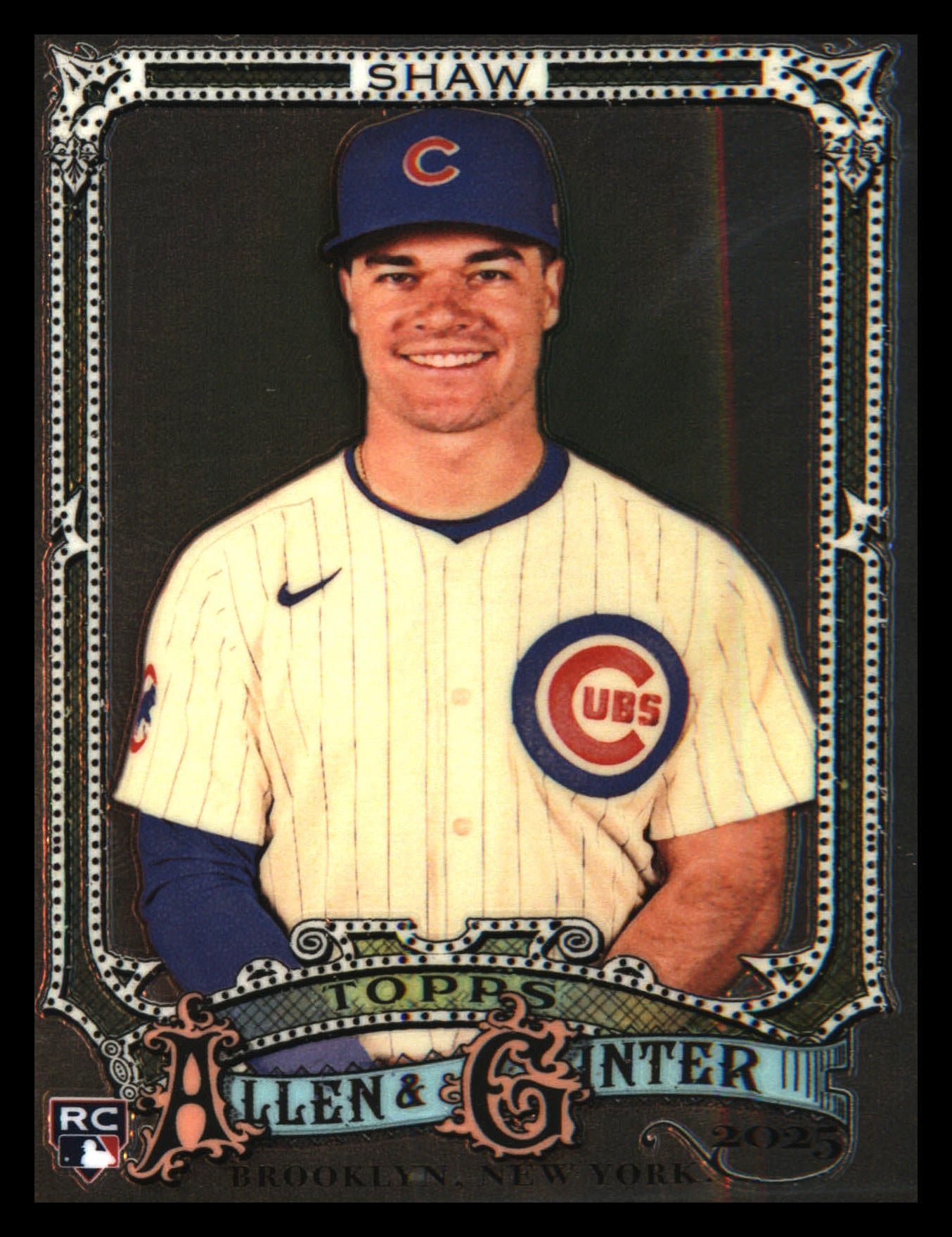 2025 Topps Allen & Ginter Chrome #143 Matt Shaw Rookie Rookie