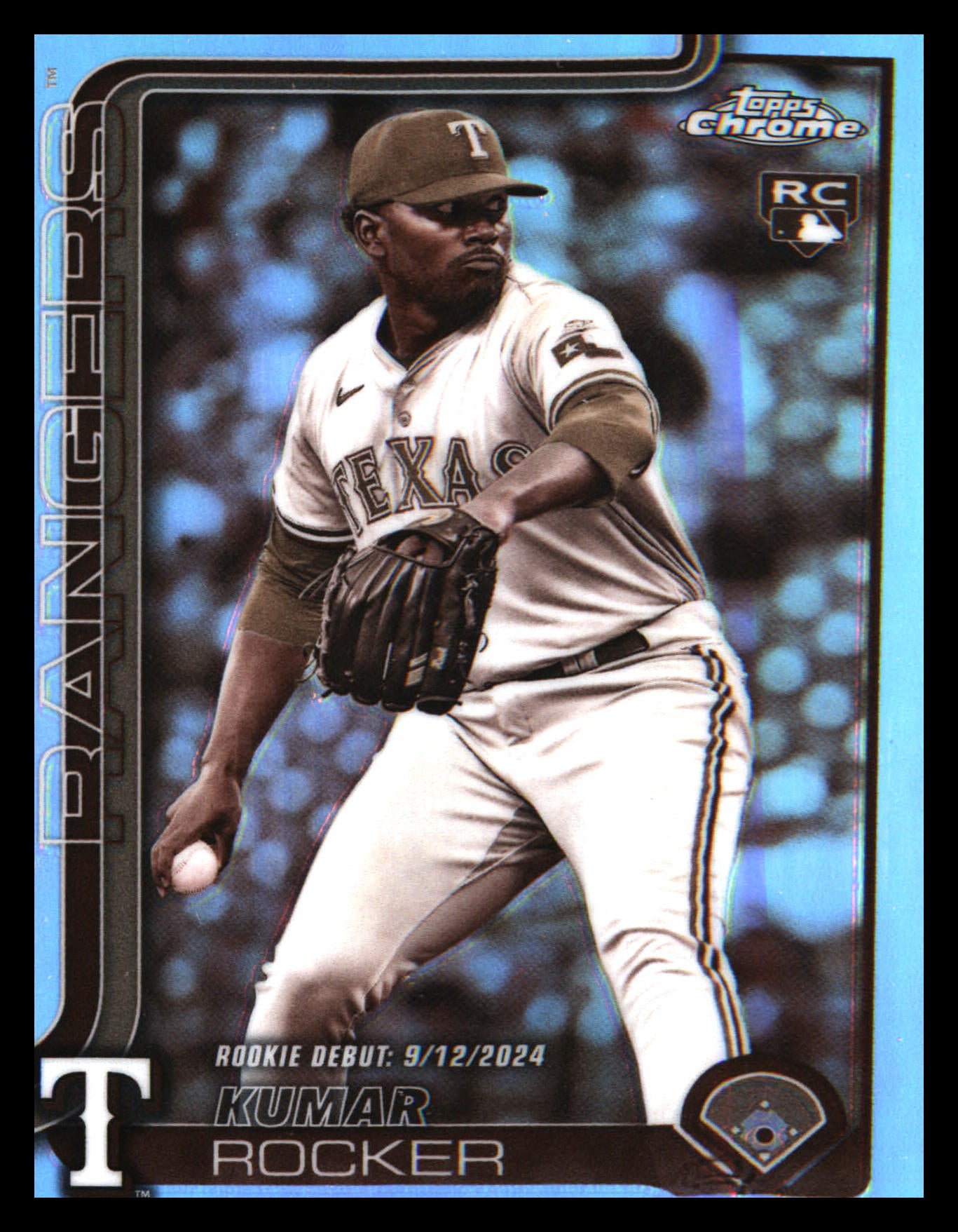 2025 Topps Update Gold #US264 Kumar Rocker SN #/2025