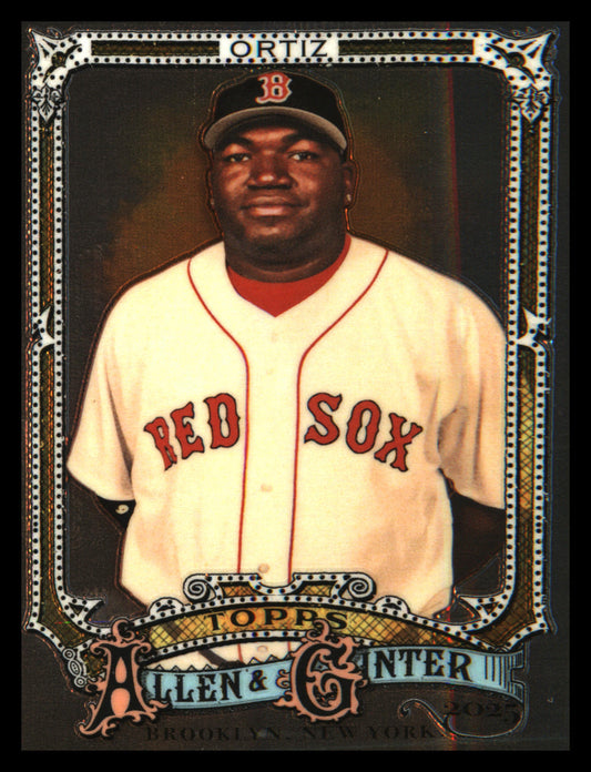 2025 Topps Allen & Ginter Chrome #53 David Ortiz