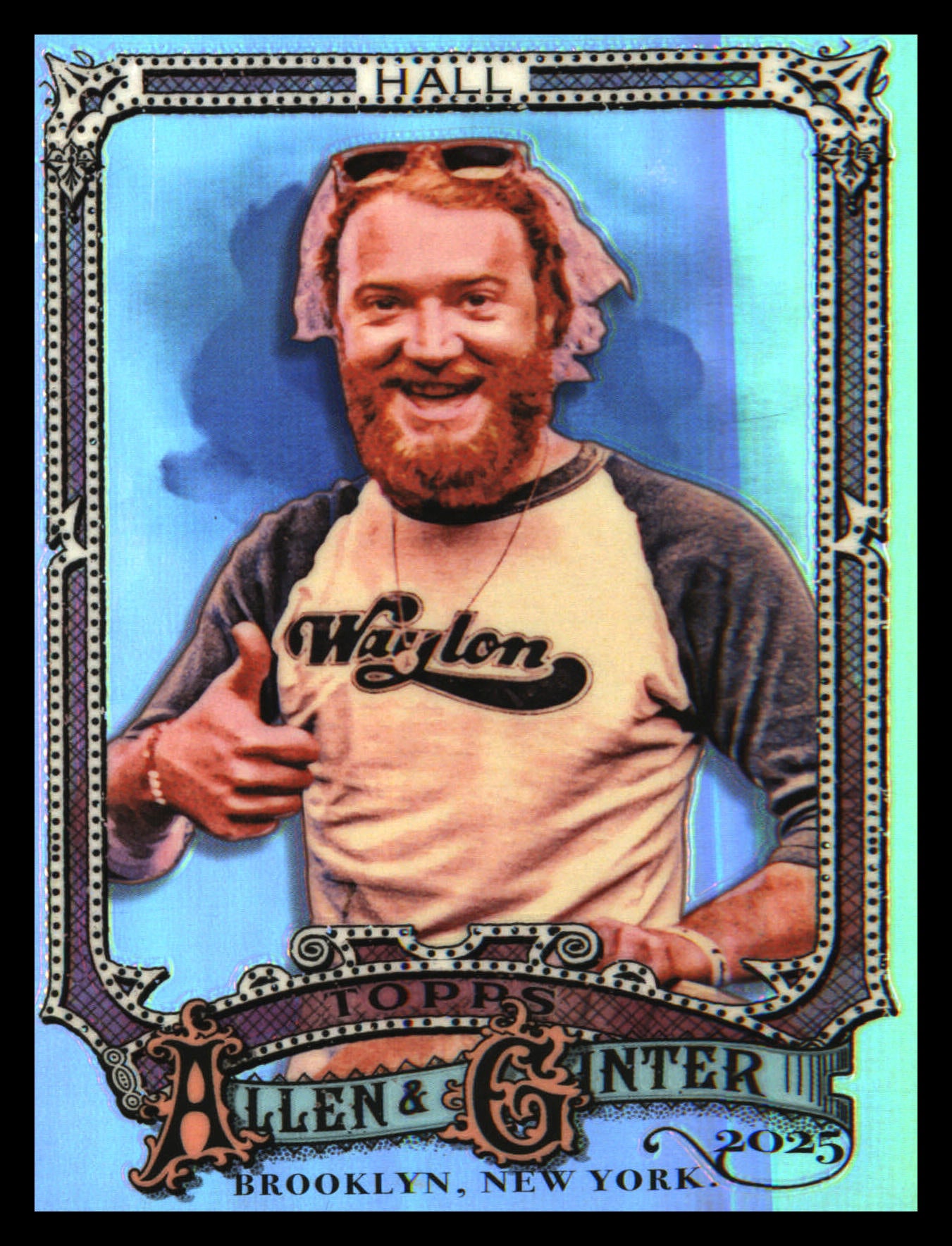 2025 Topps Allen & Ginter Chrome Refractor #256 John Hall