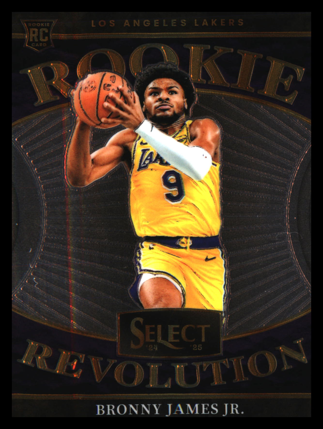 2024-25 Panini Select Rookie Revolution #3 Bronny James Jr.