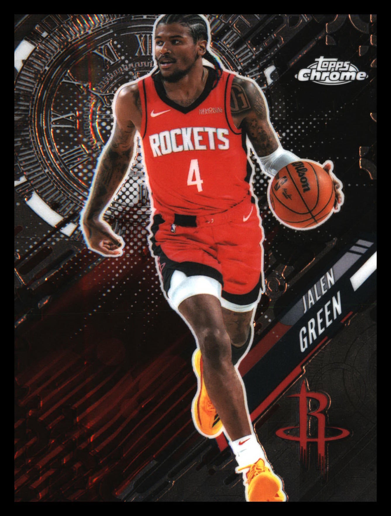 2025-26 Topps Chrome Go Time #GT-8 Jalen Green