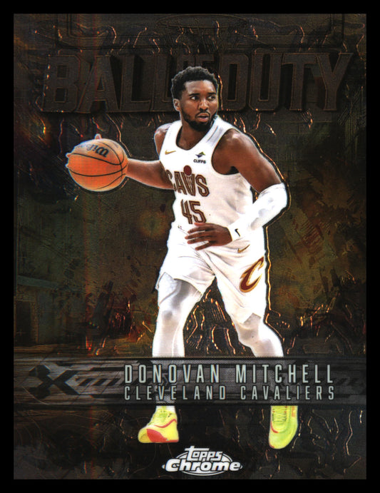 2025-26 Topps Chrome Ball of Duty #BD-7 Donovan Mitchell