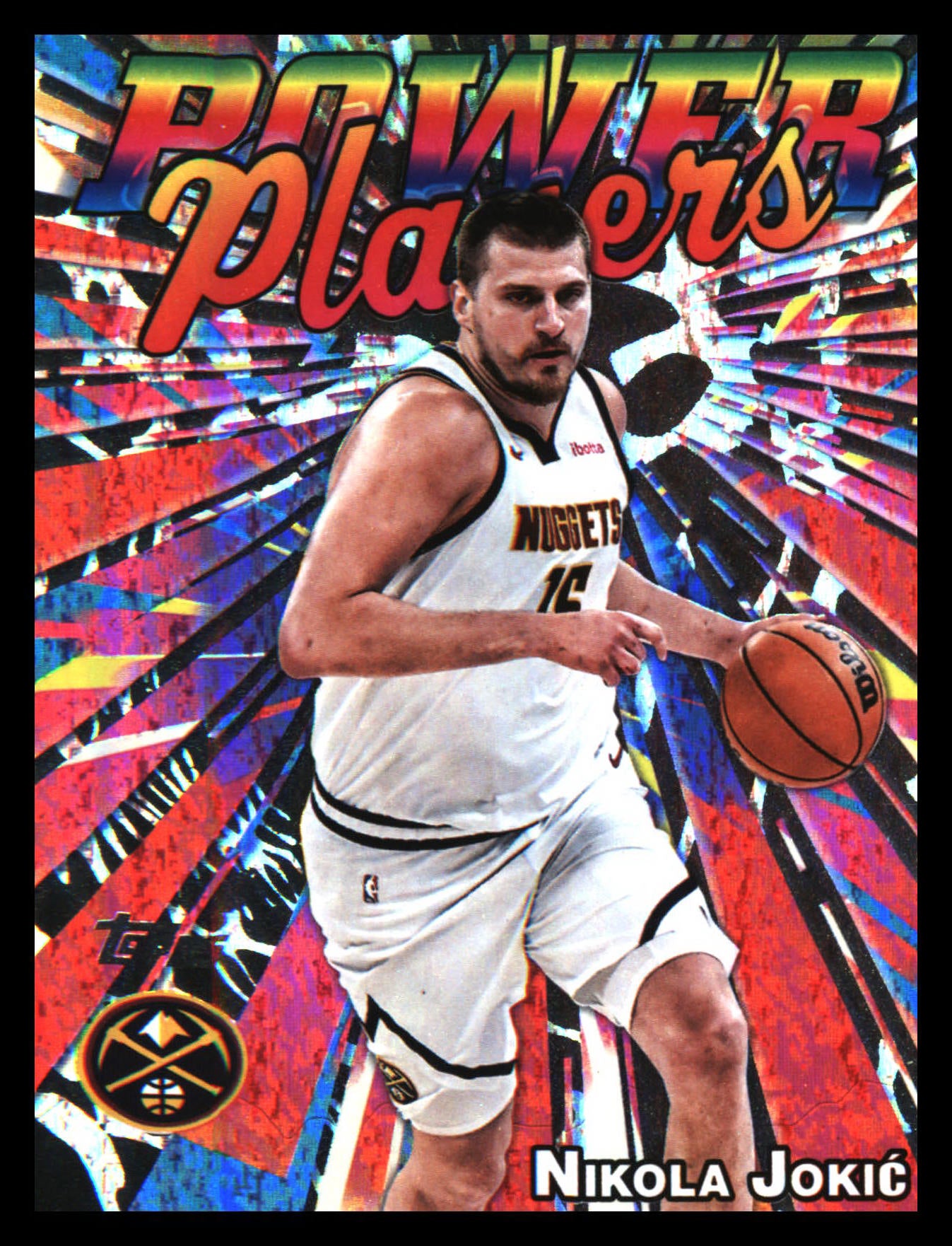 2025-26 Topps Power Players Holo Foil #PP-12 Nikola Jokić