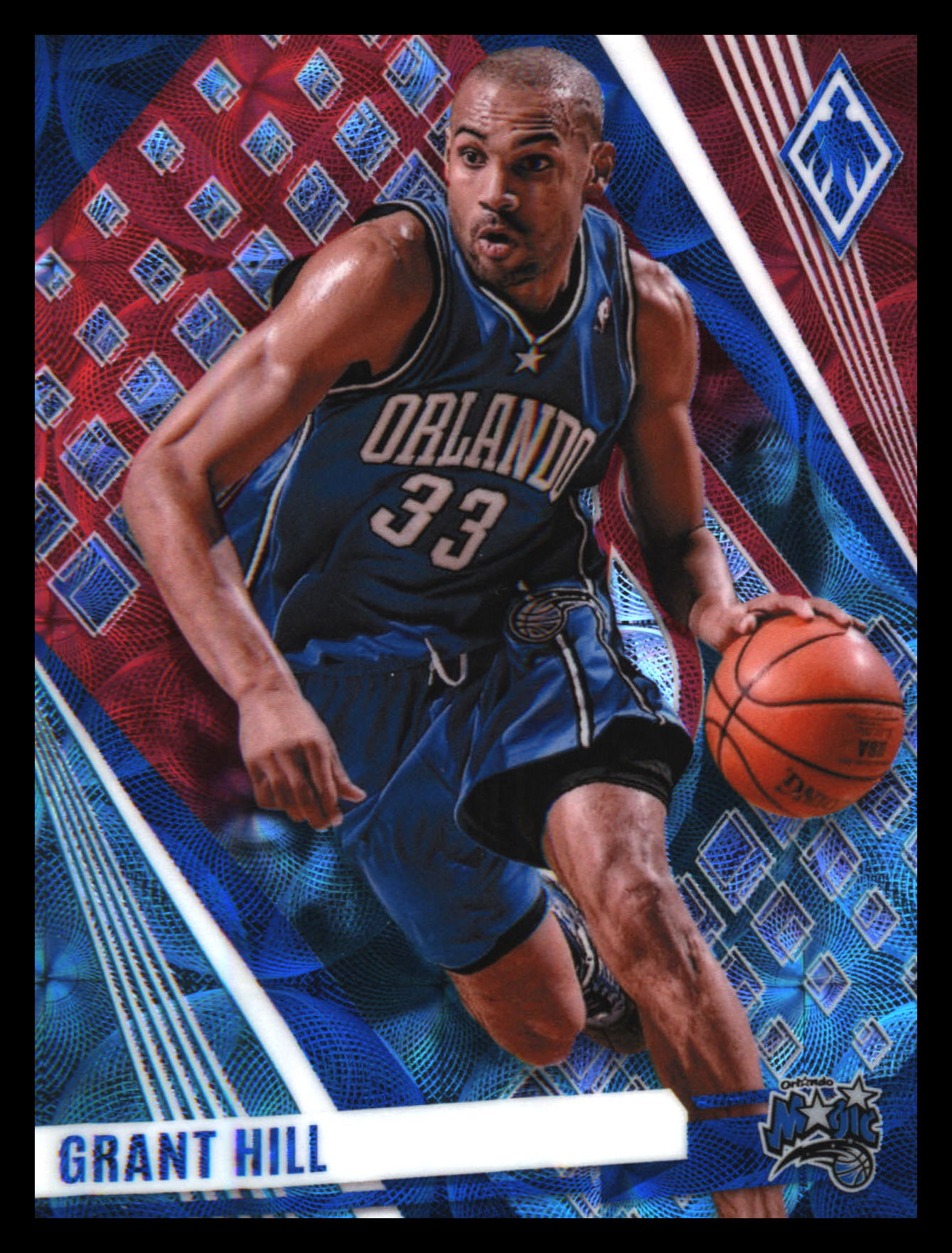2023-24 Panini Phoenix Fire and Ice #63 Grant Hill SN #/25