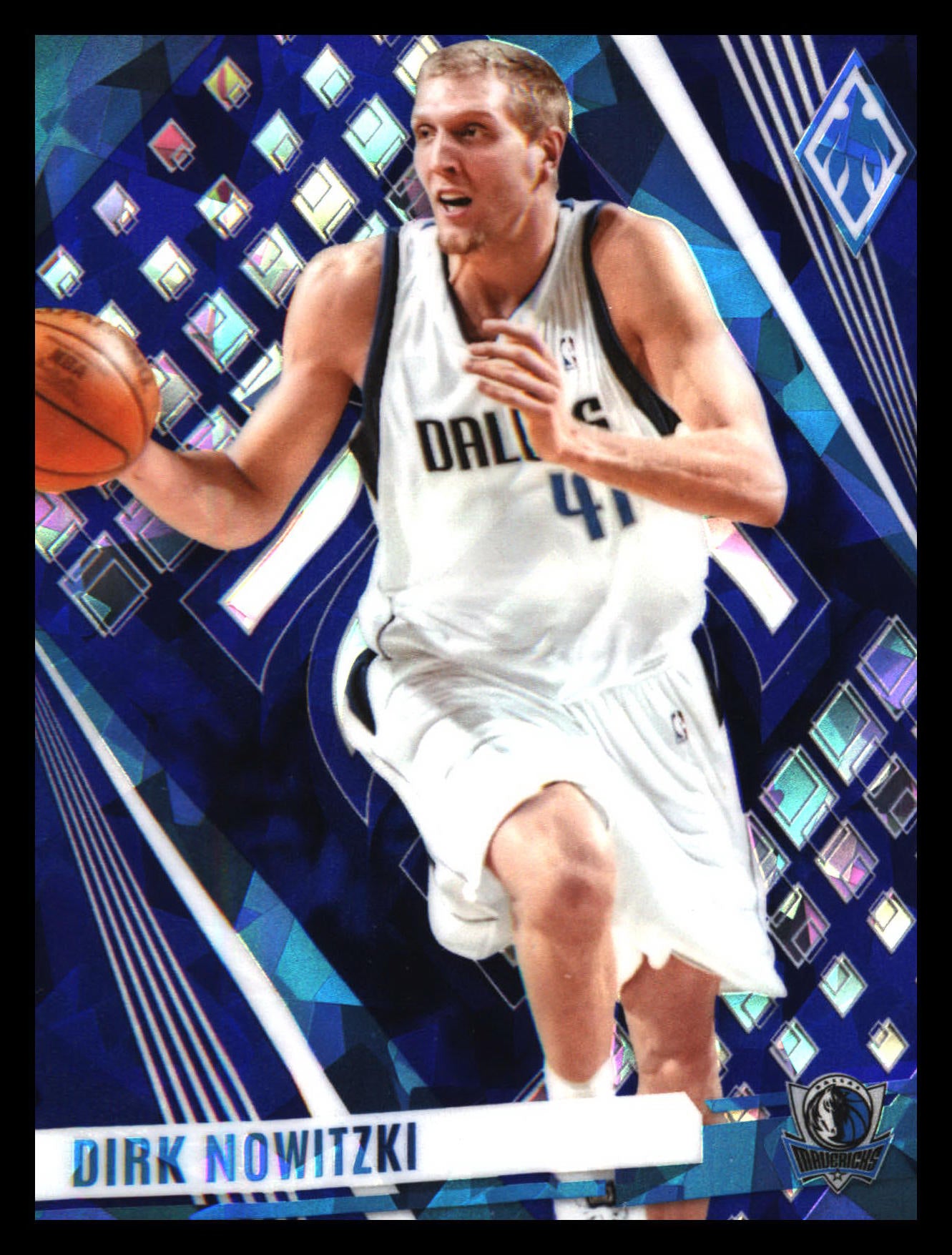 2023-24 Panini Phoenix Phoenix Blue Ice #66 Dirk Nowitzki