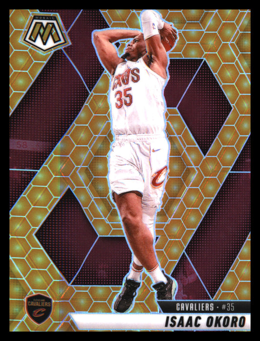 2024-25 Panini Mosaic Honeycomb Mosaic #12 Isaac Okoro