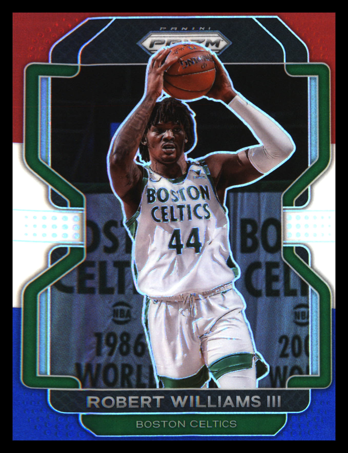 2021-22 Panini Prizm Red White and Blue #162 Robert Williams III