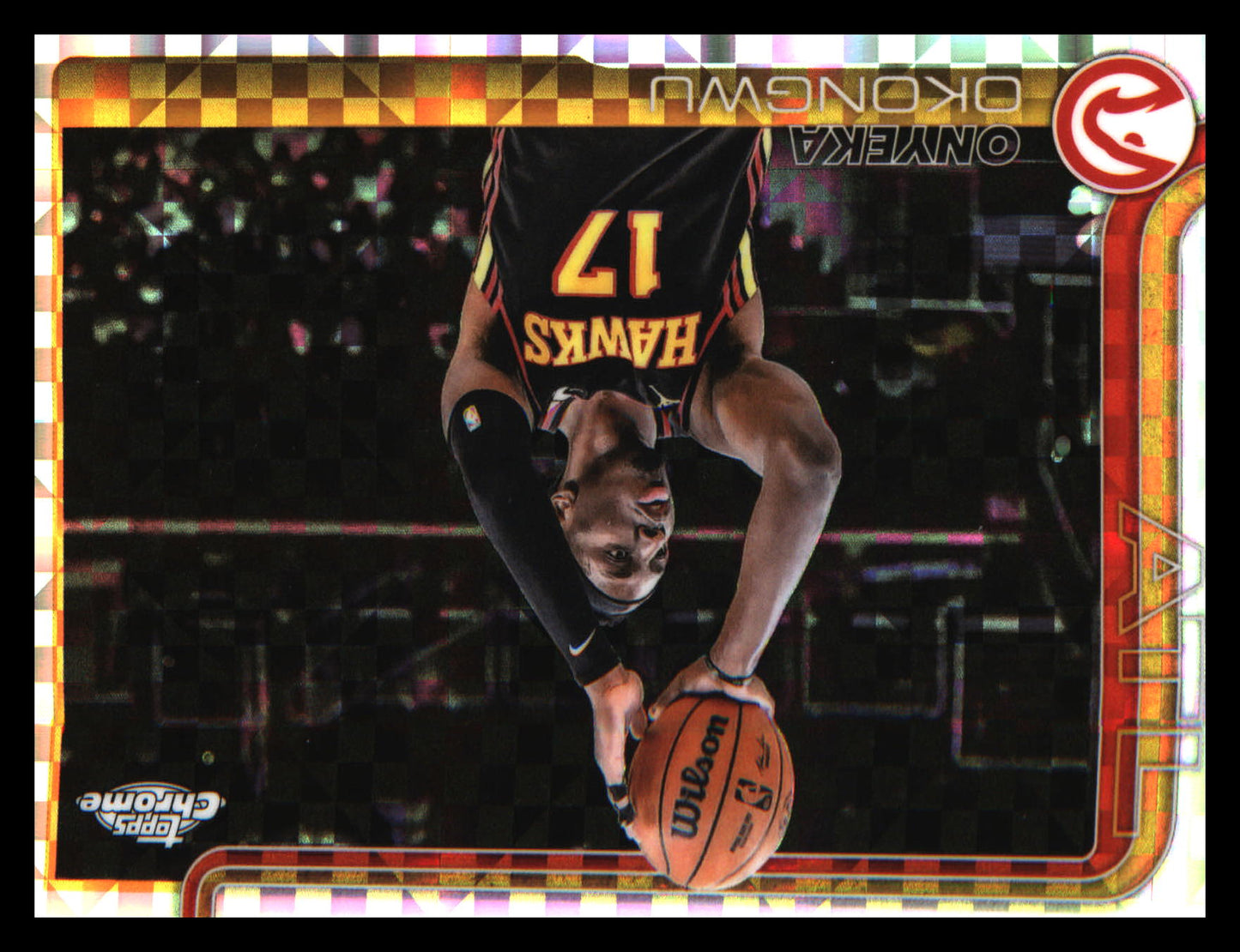2025-26 Topps Chrome X-Fractor #21 Onyeka Okongwu