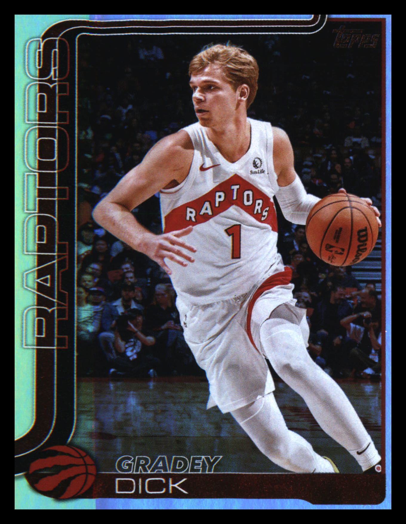 2025-26 Topps Foil Pattern #28 Gradey Dick