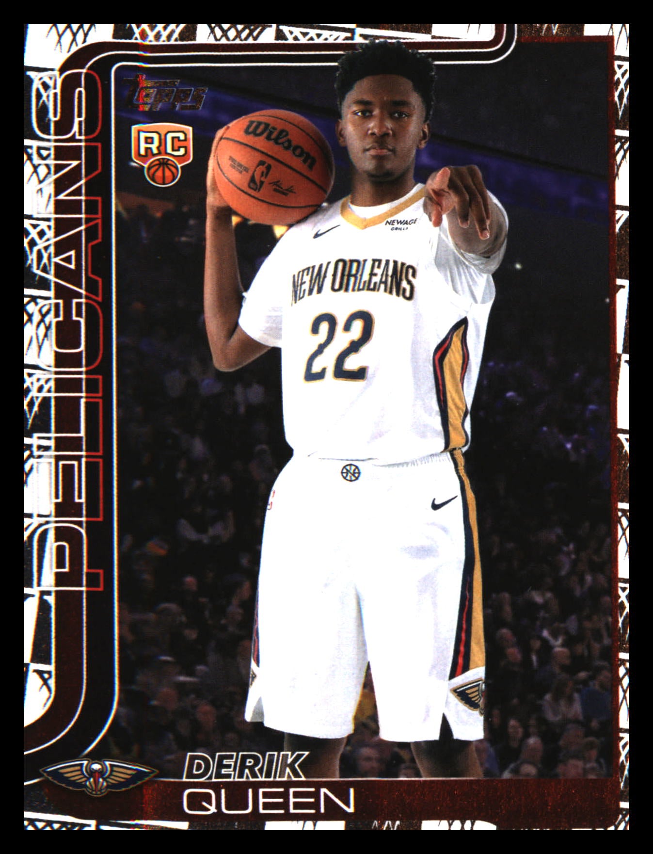 2025-26 Topps Season Tip Off #213 Derik Queen Rookie Rookie