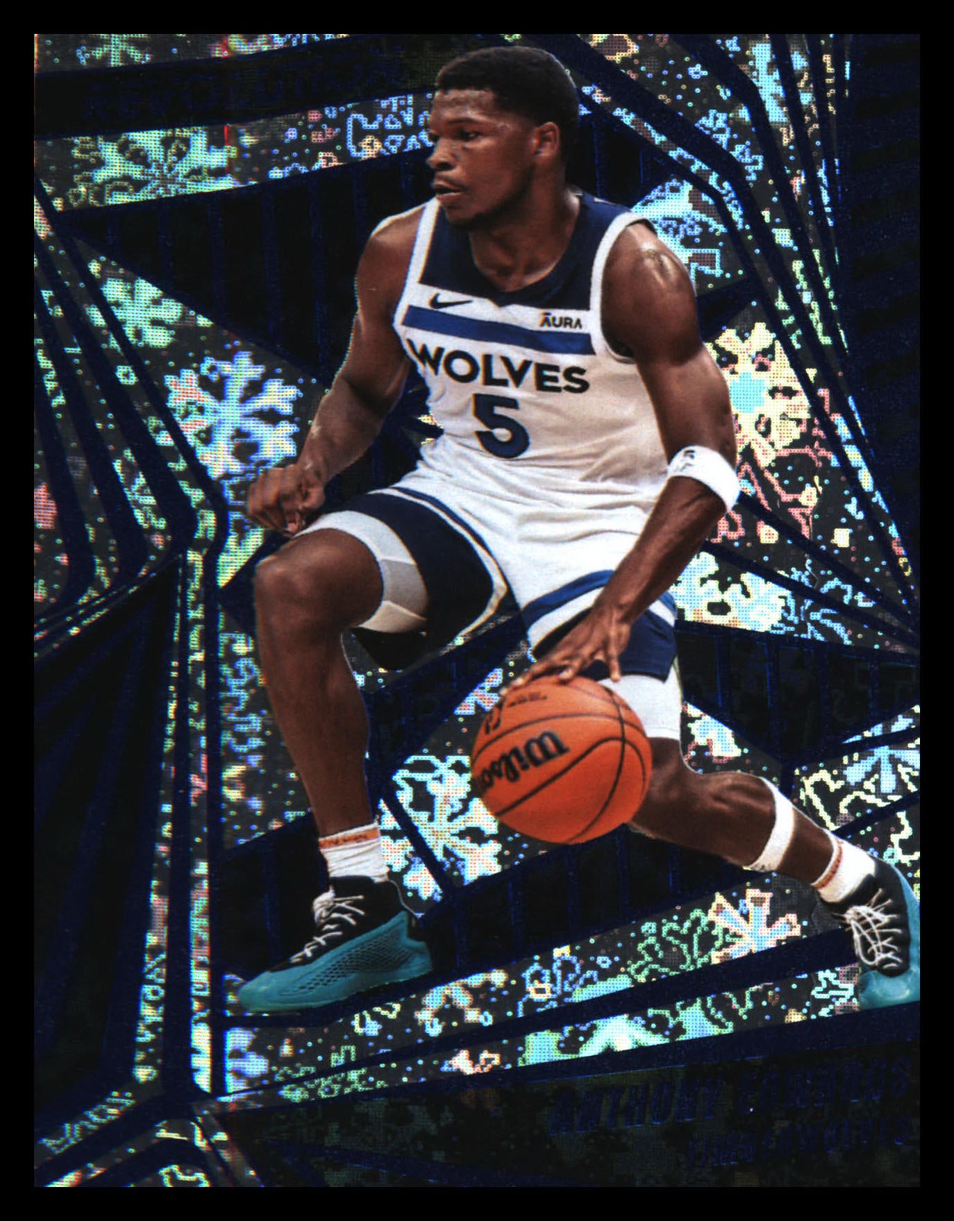 2023-24 Panini Revolution Winter #43 Anthony Edwards